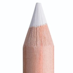 עפרון פסטל - גיר לבן יבש