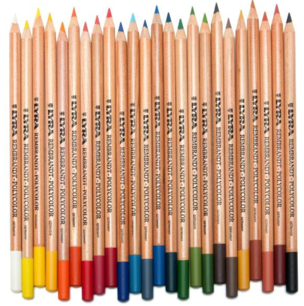 עפרונות צבעוניים פוליקולור Lyra - מגוון צבעים